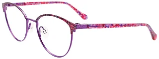 080 Red & Purple / Red Multicolor