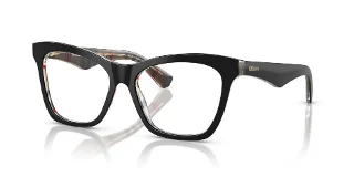 4121 Top Black On Vintage Check