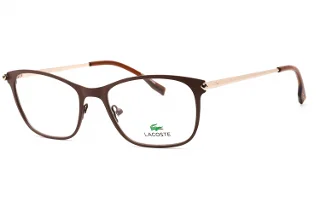 210 Brown/Rose Gold / Clear Lens