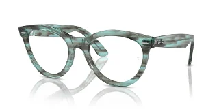 8362 Striped Transparent Green