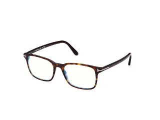 052 Shiny Dark Havana, "T" Logo/Blue Block Lenses