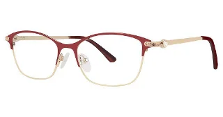 burgundy/gold