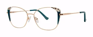 teal/gold