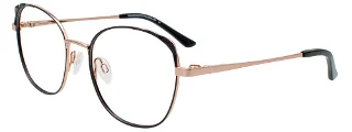 090 Shiny Rose Gold & Matt Black