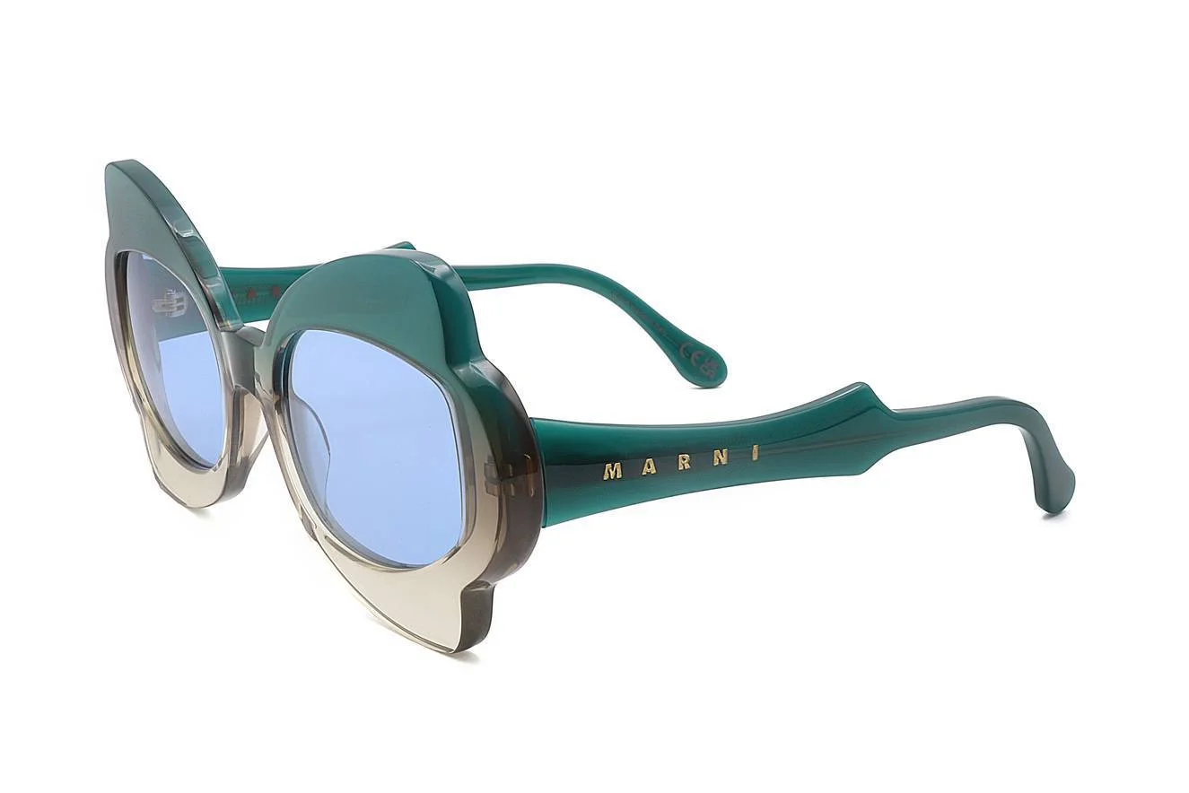 Marni Sunglasses MONUMENTALGATE GREEN FADE