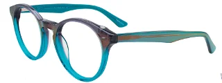 060 Crystal Teal & Black & Purple