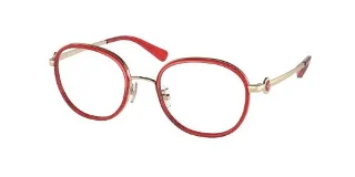 5544 Transparent Glitter Red