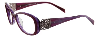 080 Dark Purple & Purple Marbled