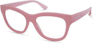 072 Light Pink W/Polka Dots Pattern Temple Inside W/Heart
