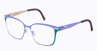 92A Periwinkle/Persian Green/Platinum
