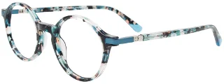 060 Turquoise Mix Pattern & Light Blue