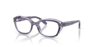 3989 Striped Violet On Transparent Violet