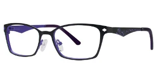 matte black/purple