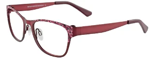 030 Satin Burgundy & Pink & Black