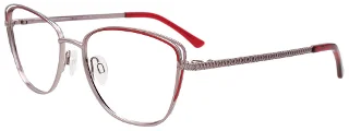 030 Shiny Steel & Red
