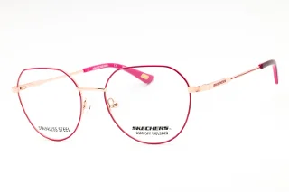 028 Shiny Rose Gold/Clear Demo Lens