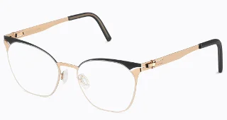 60/50 14Kt Gold Plated/Black