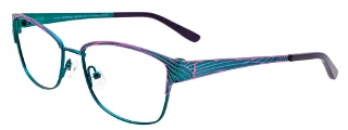 060 Satin Teal & Purple