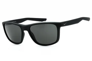 (003) MATTE BLK/TUMB GRY W/GREY LENS Grey