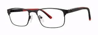 black/red