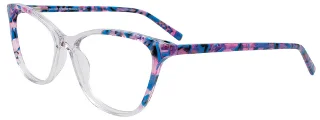 050 Crystal Purple & Blue Marble Mix