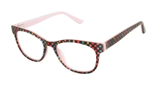 MUL Glitter Checker Print