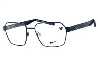 410 SATIN NAVY/Clear Demo Lens